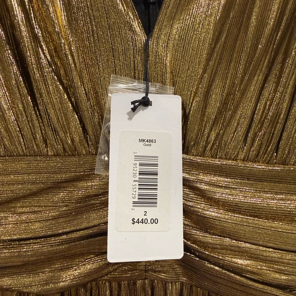 One33 Social Kathy Maxi Gown- Gold - Picture 5 of 7